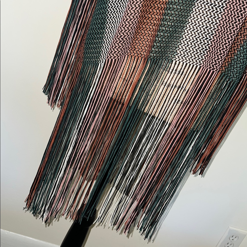 Zara Multicolor Knit Fringe Garment - Picture 11 of 11